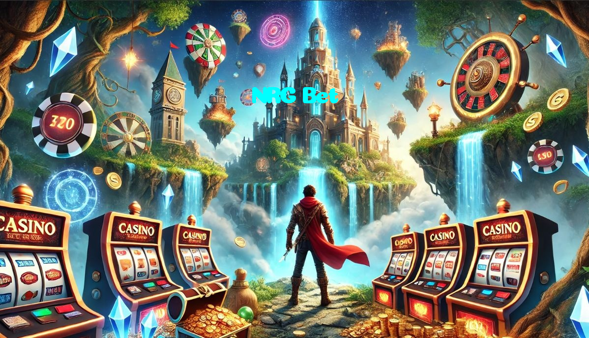 NRG Bet casino presented on mobile device in Pakistan with slots and live games
